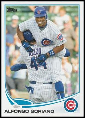 2013 Topps Chicago Cubs CHC-3 Alfonso Soriano